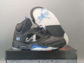 Air Jordan 5 x Awake NY 'Racer Blue' – Black / Racer Blue / Metallic Silver (DV4982-004)