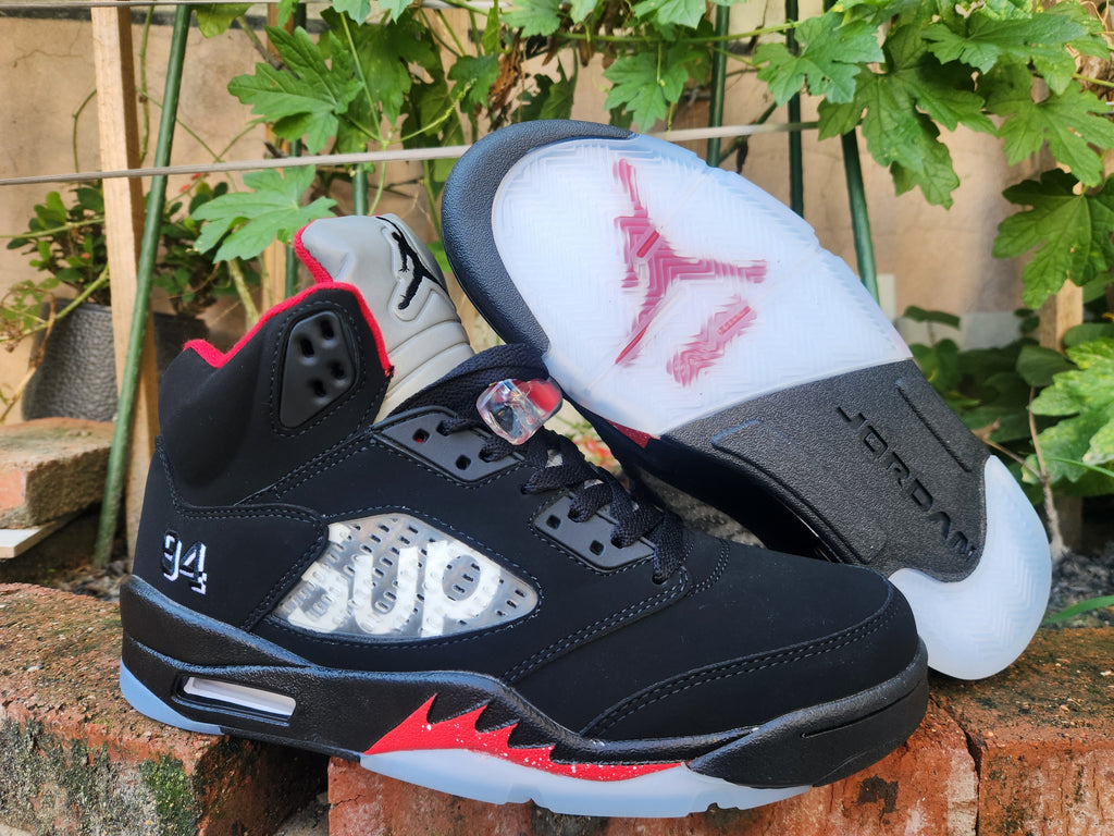 Supreme x Air Jordan 5 Retro 'Black' (2015)