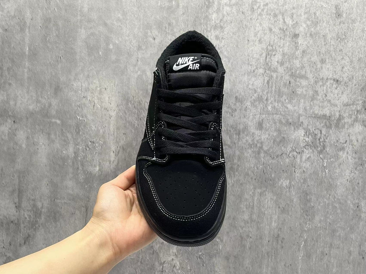 Air Jordan 1 Low TS 'Black Phantom Reverse Swoosh'