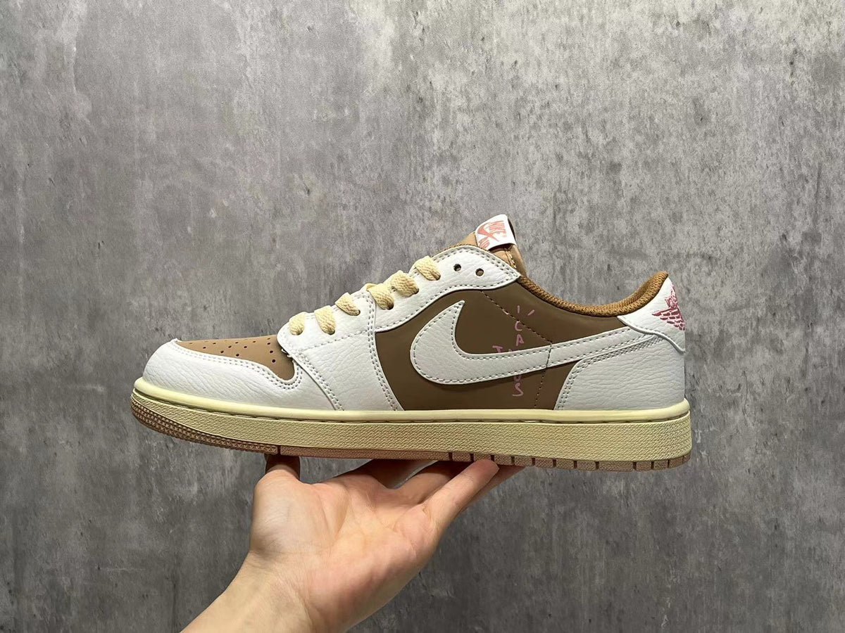Air Jordan 1 Low 'Archaeo Brown/White'