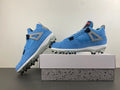 Air Jordan 4 Retro Custom Golf – University Blue Suede