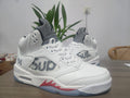 Air Jordan 5 Retro 'White' x Supreme