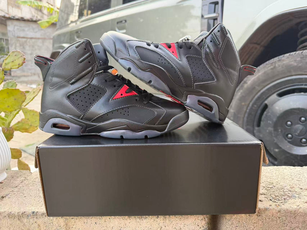 Air Jordan 6 Retro 'Premio Bin23' – Black / Picante Red (II6558-001)