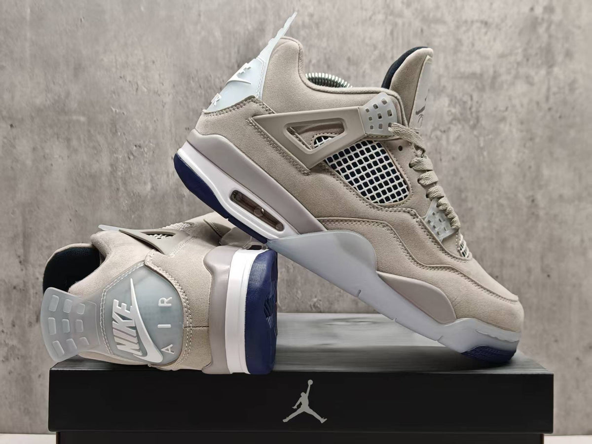 Air Jordan 4 Retro 'Georgetown' – Cool Grey / Cement Grey / Midnight Navy (1043505)