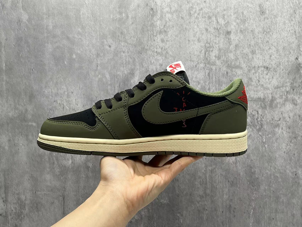 Air Jordan 1 Low OG x Travis Scott 'Olive Green'