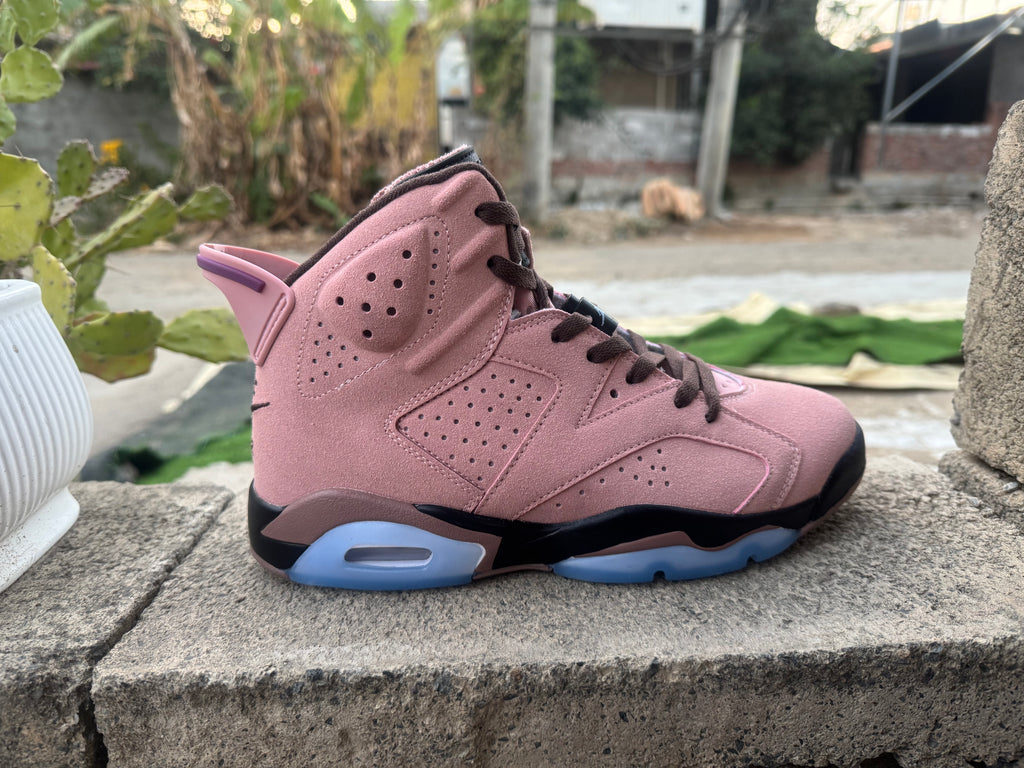 Air Jordan 6 Retro x Aleali May 'Rust Pink' – CI0550-600 (2019)