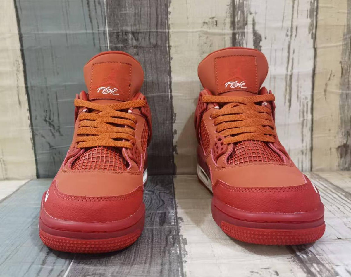 Nigel Sylvester x Air Jordan 4 Retro OG SP 'Brick By Brick' – Firewood Orange
