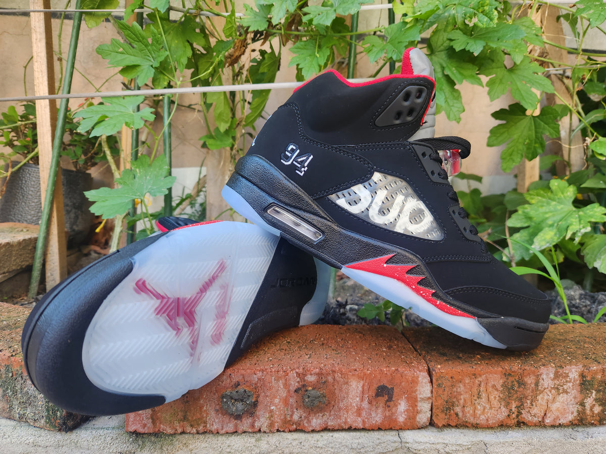 Supreme x Air Jordan 5 Retro 'Black' (2015)