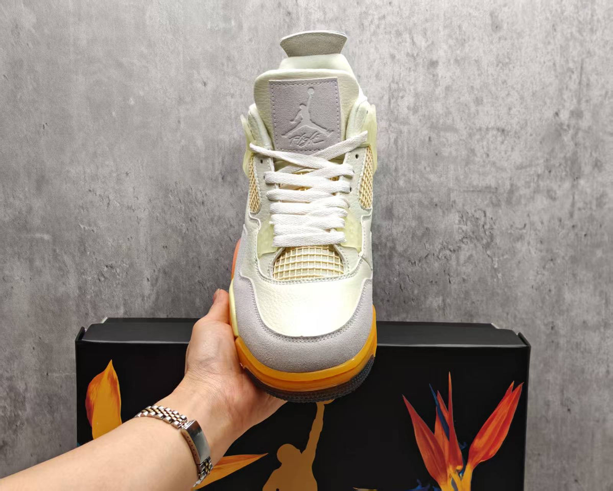 Air Jordan 4 Retro 'Birds of Paradise' – Coconut Milk / Peach / Candy Orange (HV0823-101)