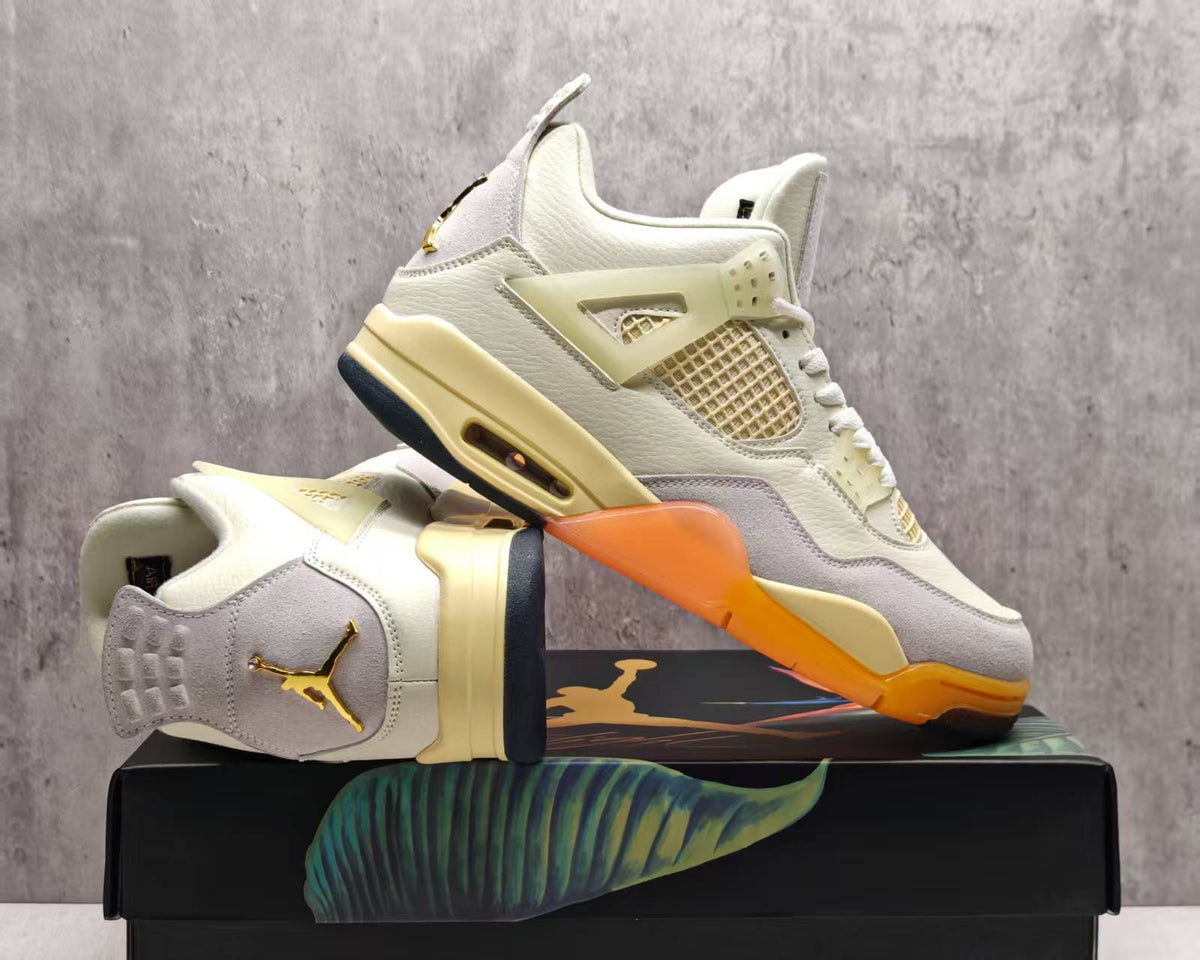 Air Jordan 4 Retro 'Birds of Paradise' – Coconut Milk / Peach / Candy Orange (HV0823-101)