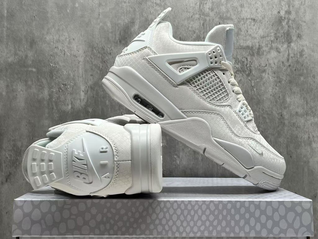 Air Jordan 4 x Nigel Sylvester 'White Mamba' Custom (2026)