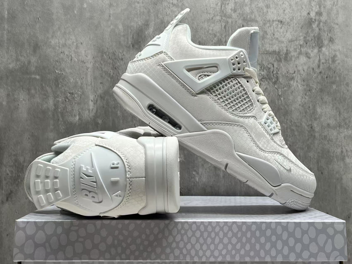 Air Jordan 4 x Nigel Sylvester 'White Mamba' Custom (2026)