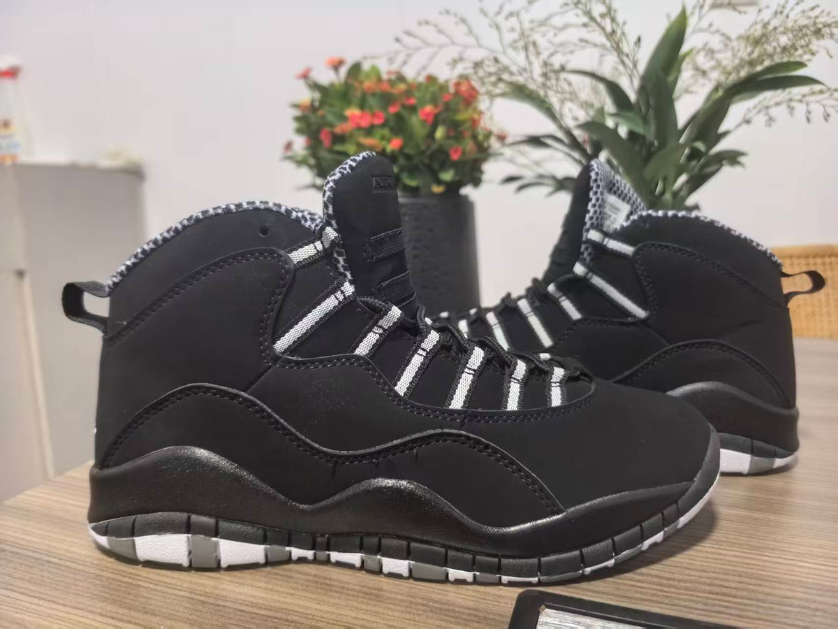 Air Jordan 10 Retro 'Stealth' – Black / White (310806-003)
