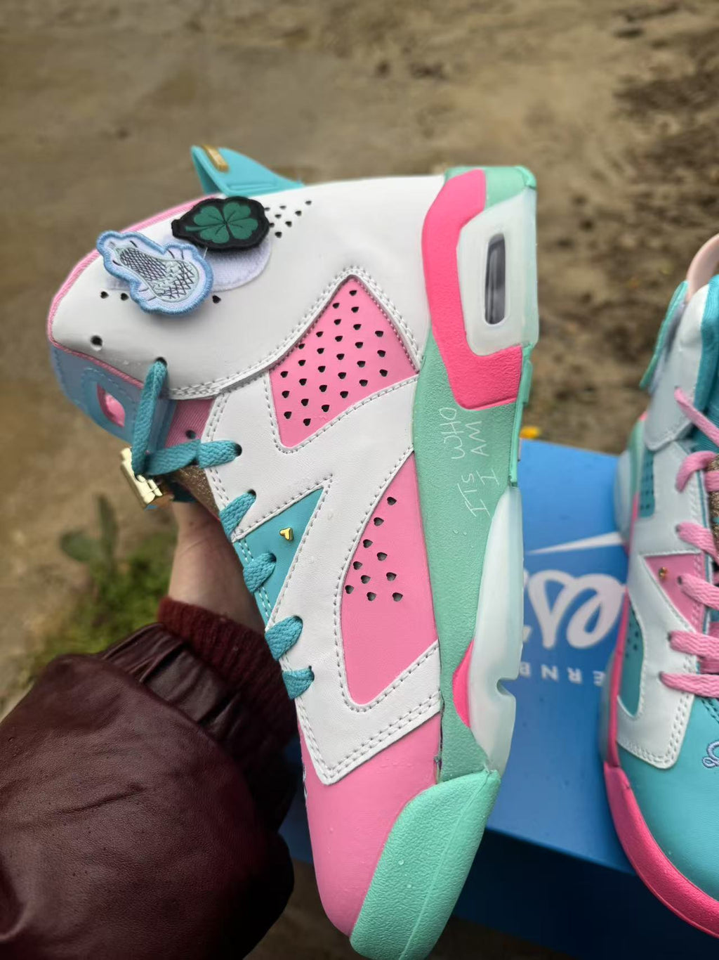 Air Jordan 6 Retro x Awake NY 'Playful Pink'