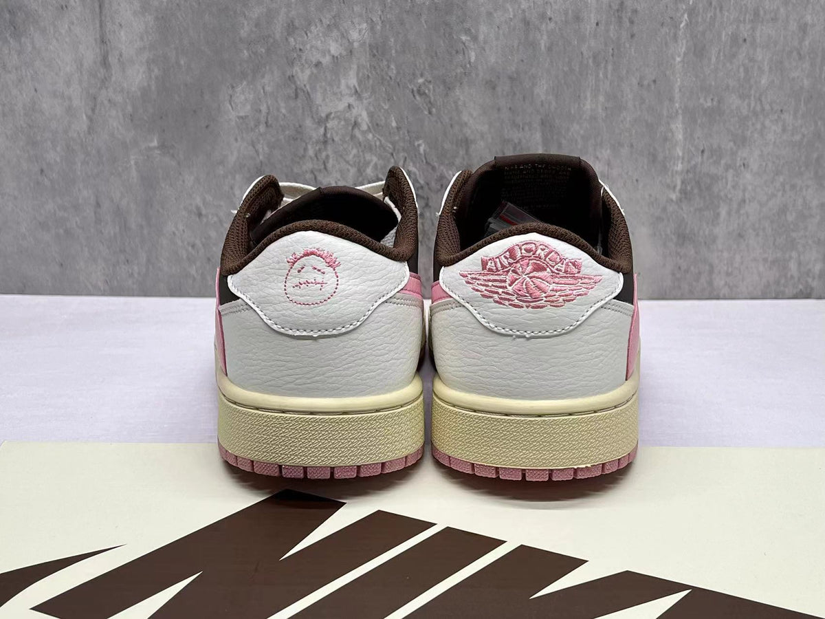 Travis Scott x Air Jordan 1 Retro Low OG SP 'Reverse Mocha' (Pink)