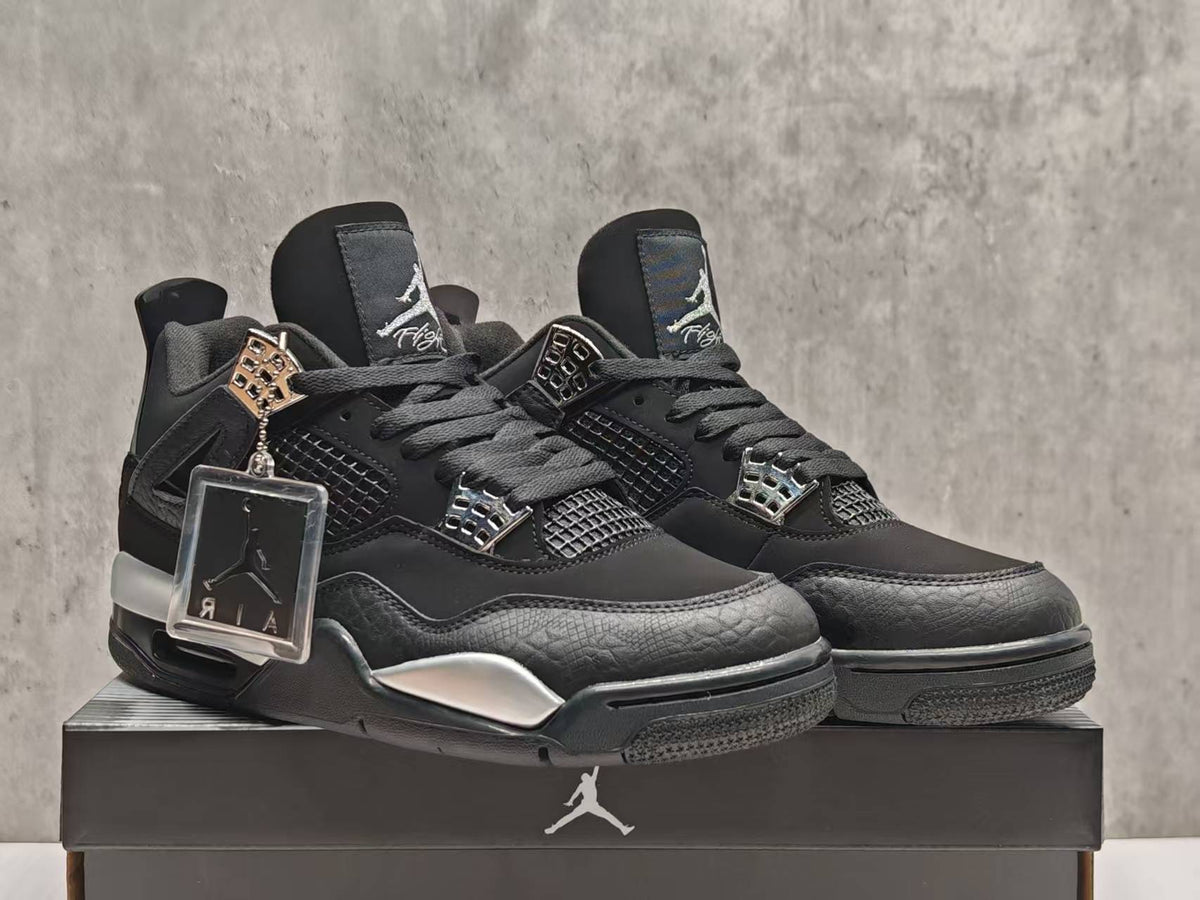 Eminem x Carhartt x Air Jordan 4 Retro 'Black Chrome' (SP15 MNJDLS 879 582314)