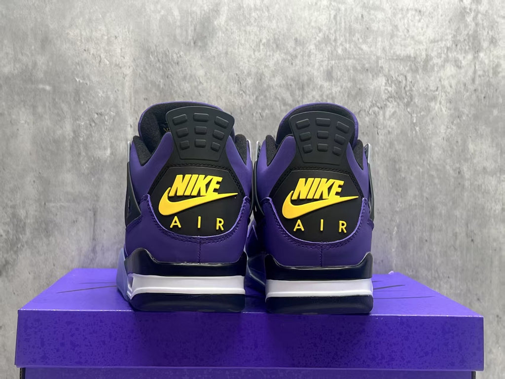 Air Jordan 4 Retro 'Imperial Purple' (Lakers)