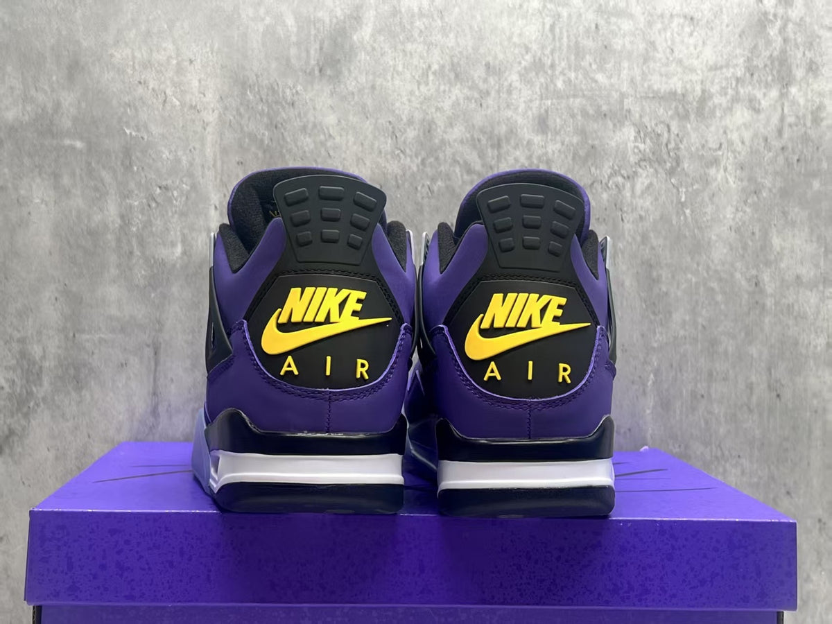 Air Jordan 4 Retro 'Imperial Purple' (Lakers)