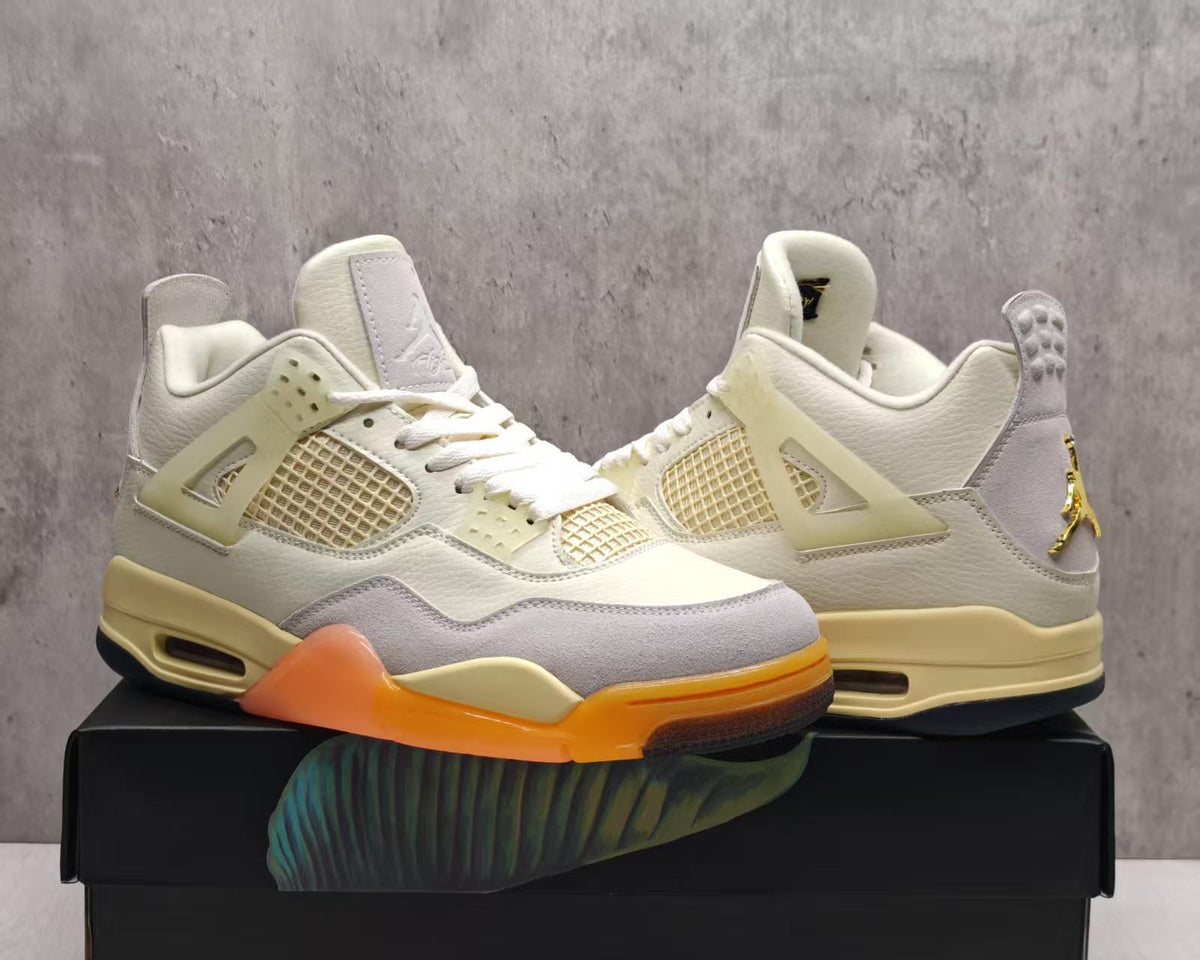 Air Jordan 4 Retro 'Birds of Paradise' – Coconut Milk / Peach / Candy Orange (HV0823-101)