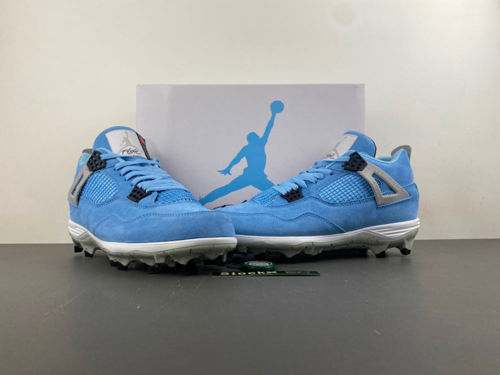 Air Jordan 4 Retro Custom Golf – University Blue Suede