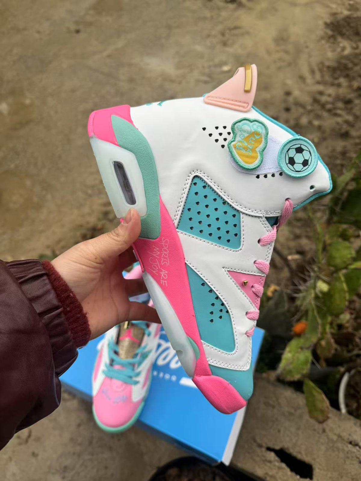 Air Jordan 6 Retro x Awake NY 'Playful Pink'