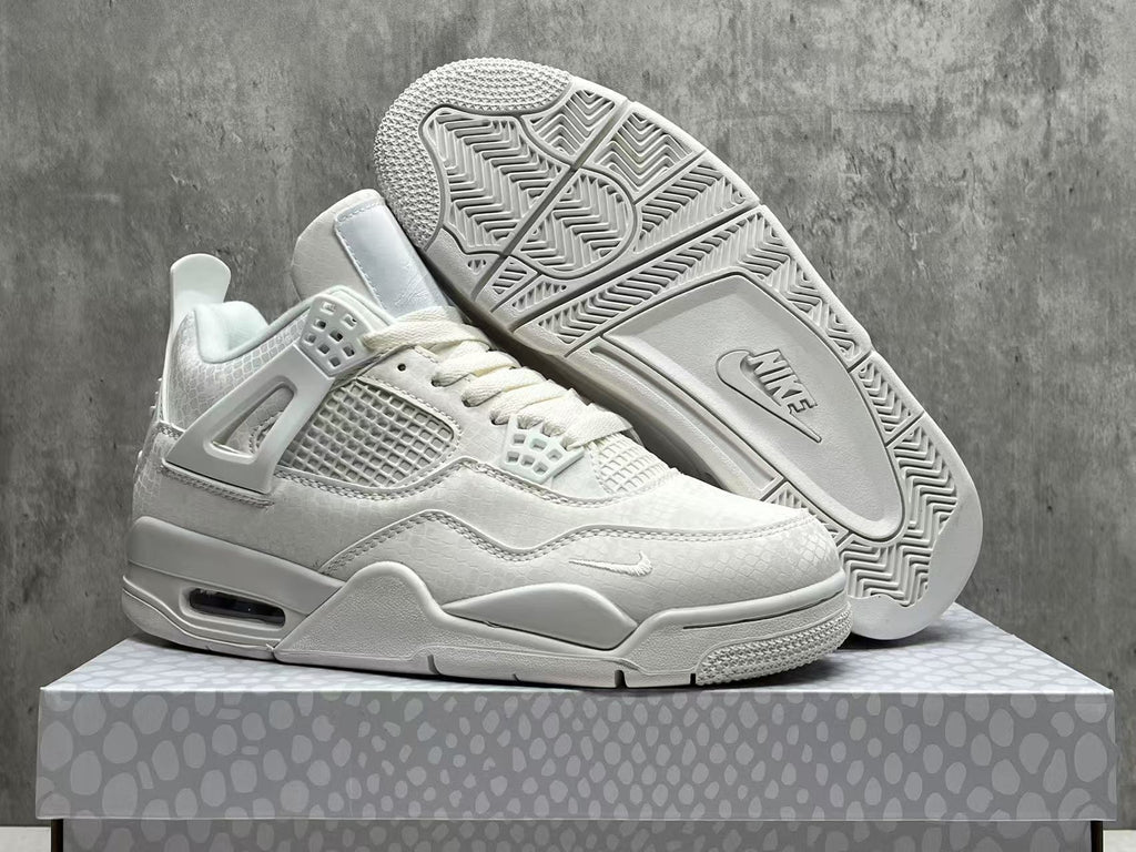 Air Jordan 4 x Nigel Sylvester 'White Mamba' Custom (2026)