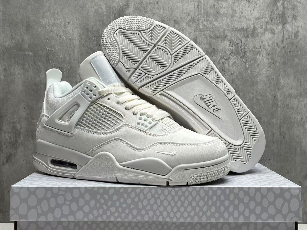 Air Jordan 4 x Nigel Sylvester 'White Mamba' Custom (2026)