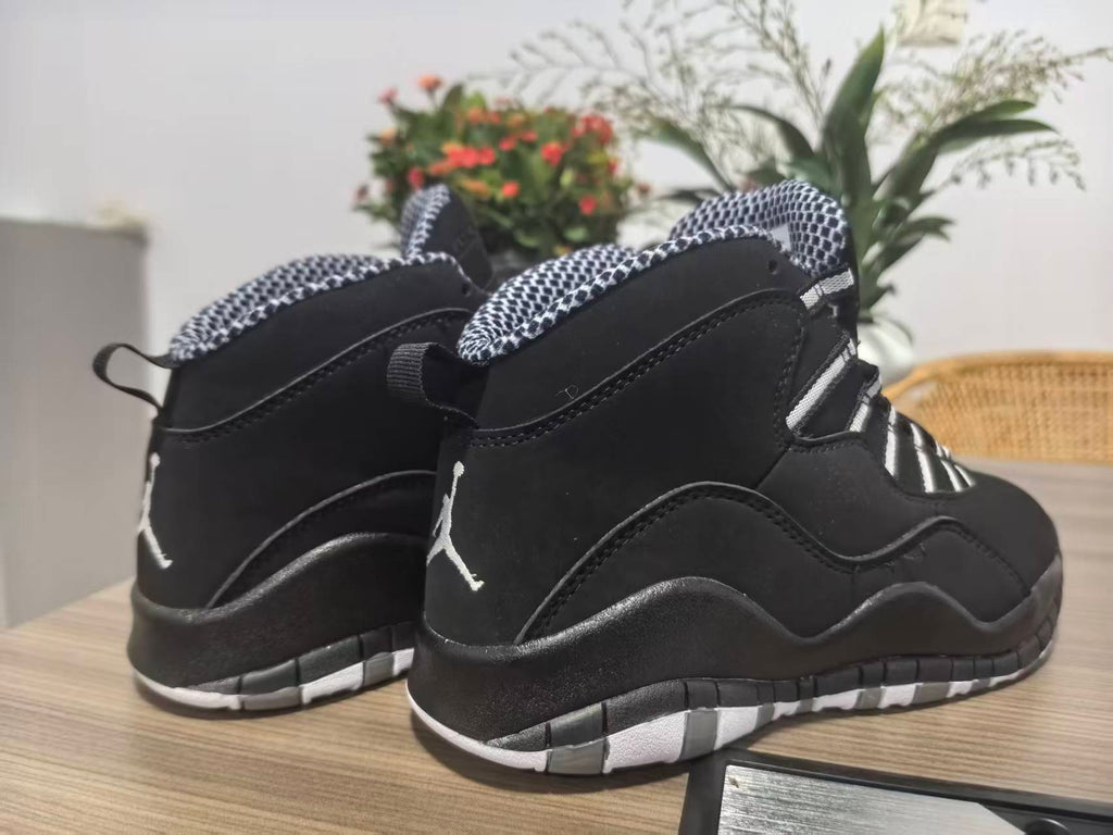 Air Jordan 10 Retro 'Stealth' – Black / White (310806-003)
