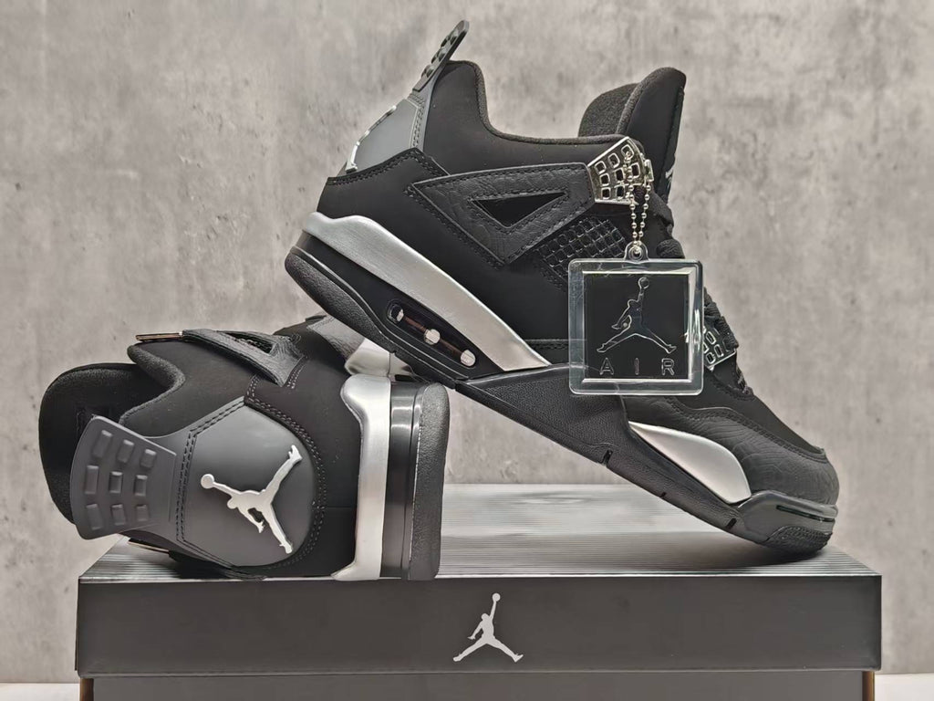 Eminem x Carhartt x Air Jordan 4 Retro 'Black Chrome' (SP15 MNJDLS 879 582314)