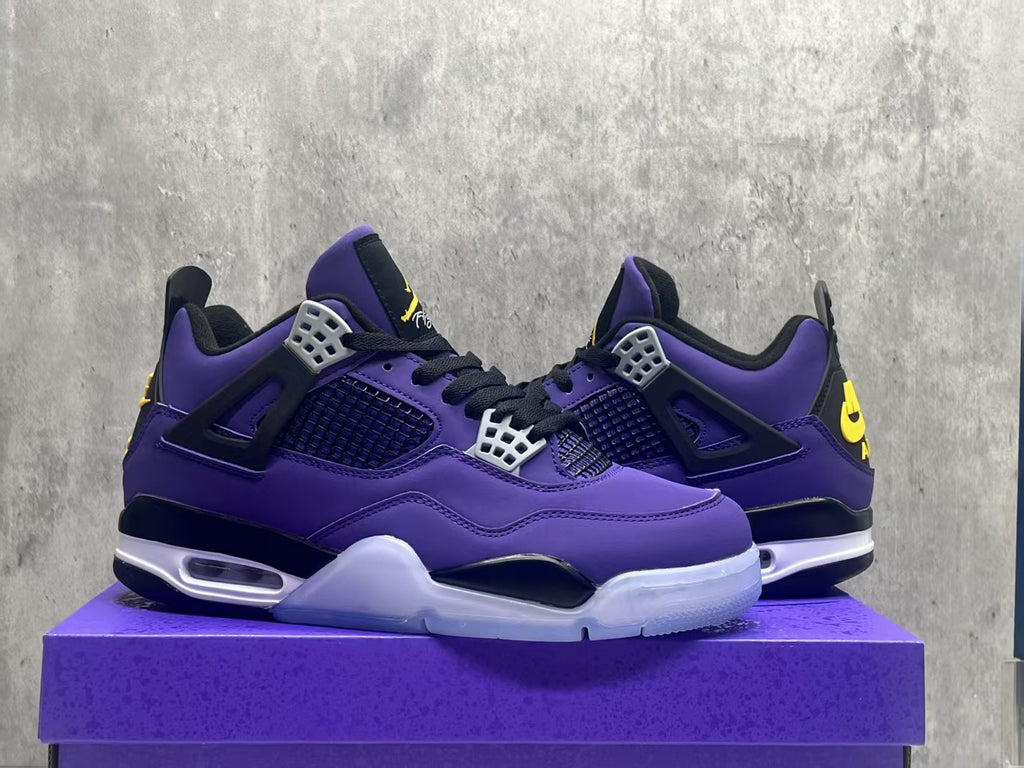 Air Jordan 4 Retro 'Imperial Purple' (Lakers)