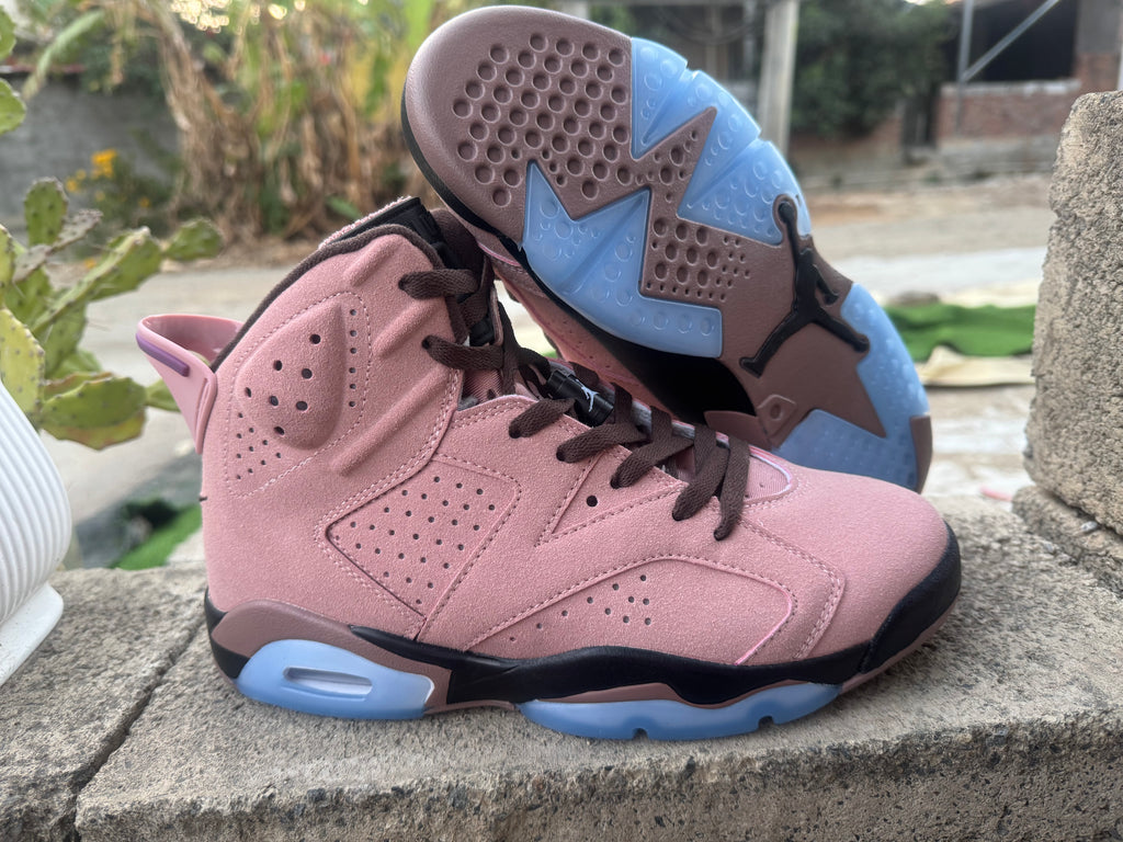 Air Jordan 6 Retro x Aleali May 'Rust Pink' – CI0550-600 (2019)