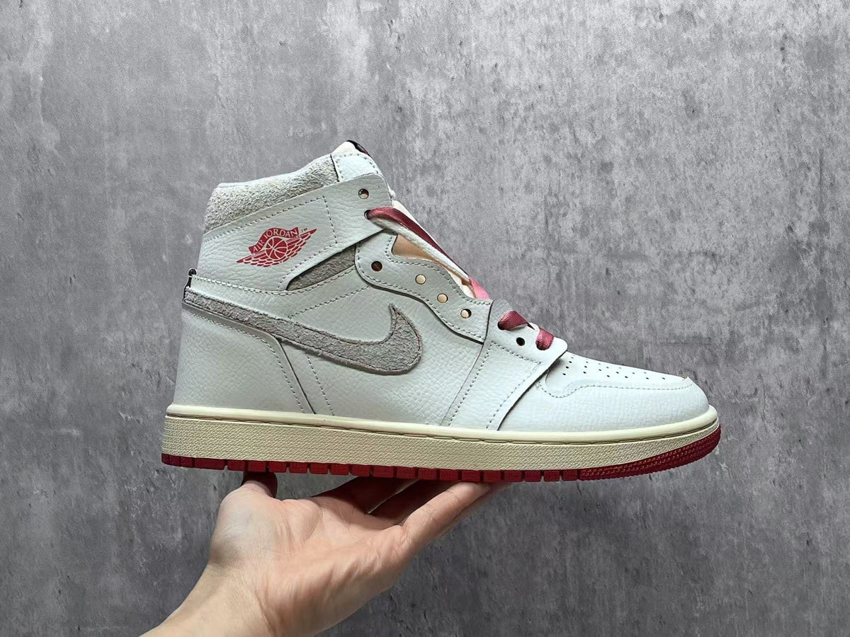 Air Jordan 1 High OG – Sail/Cinnabar/Light Bone
