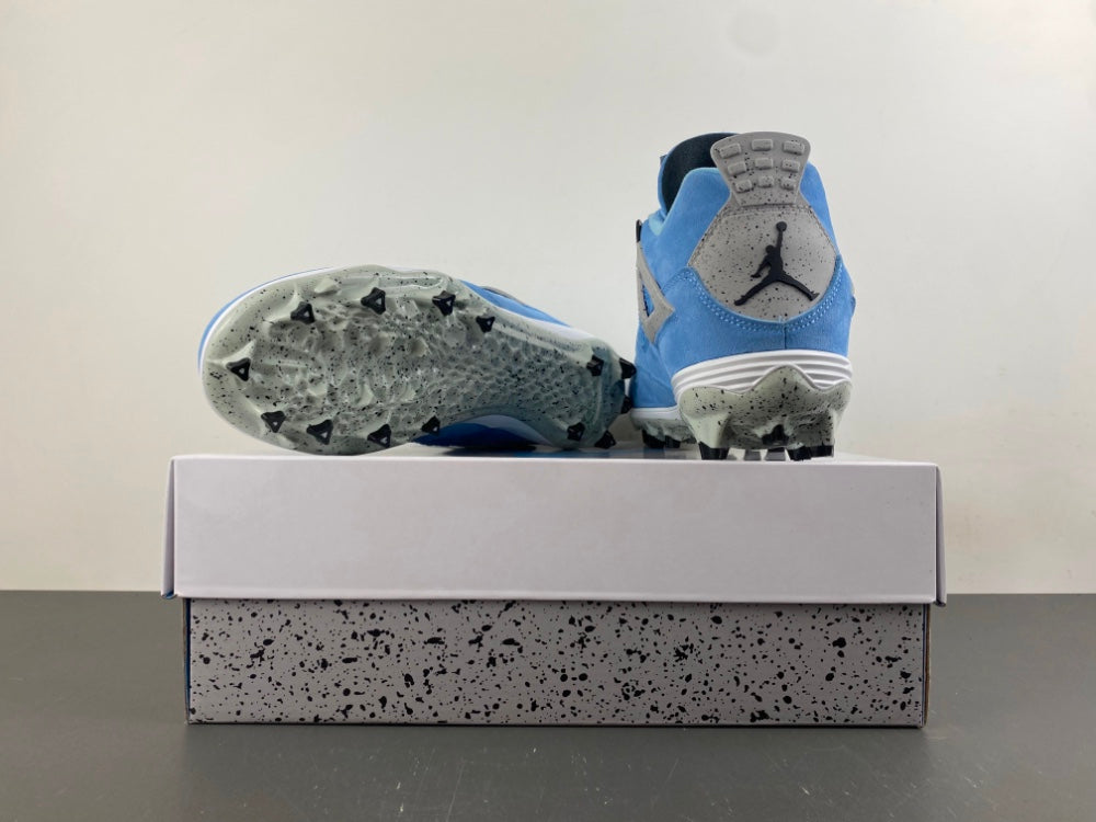 Air Jordan 4 Retro Custom Golf – University Blue Suede