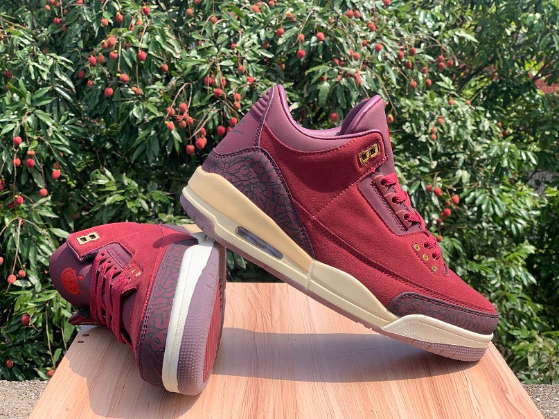 Air Jordan 3 OG Bin 23 Team Red / Metallic Gold