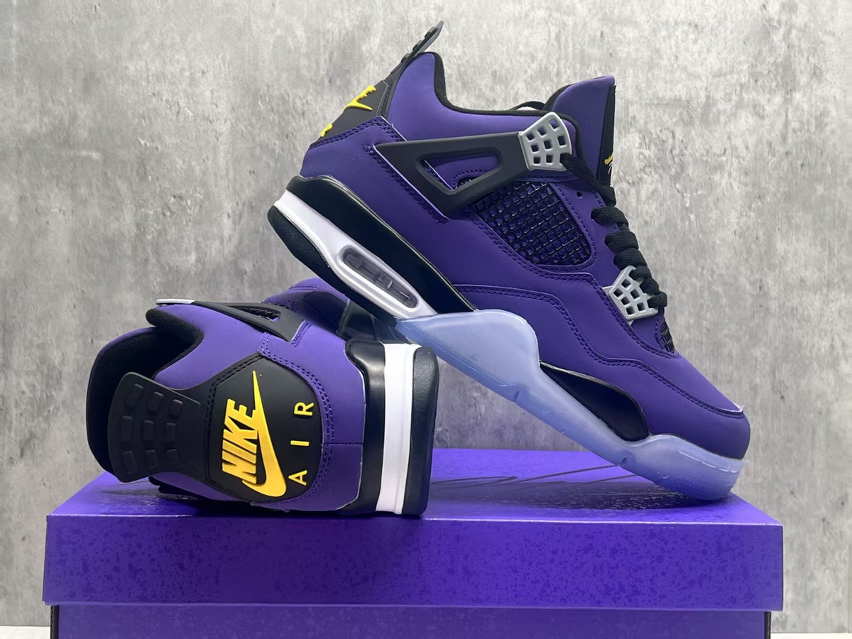 Air Jordan 4 Retro 'Imperial Purple' (Lakers)