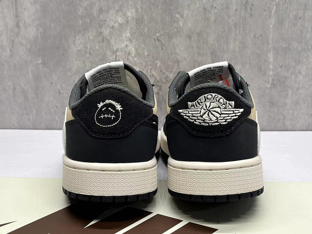 Air Jordan 1 D 'Black and Beige Pattern'
