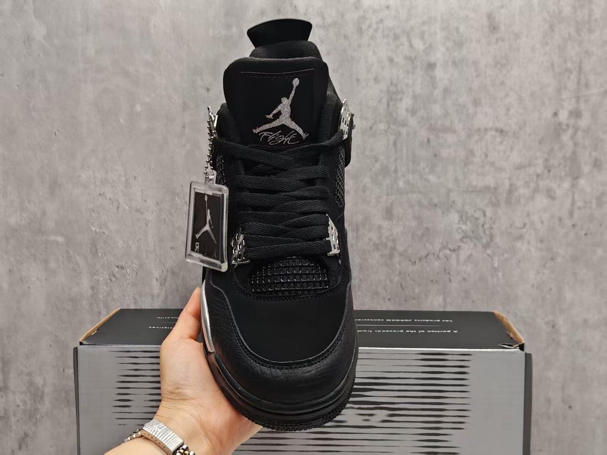 Eminem x Carhartt x Air Jordan 4 Retro 'Black Chrome' (SP15 MNJDLS 879 582314)