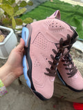 Air Jordan 6 Retro x Aleali May 'Rust Pink' – CI0550-600 (2019)