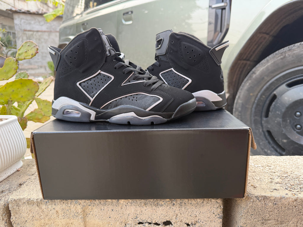 Air Jordan 6 Retro 'Black / Reflect Silver' – IR2266-010